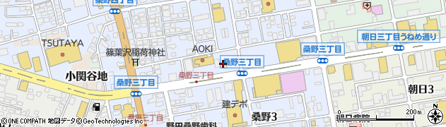 大阪王将 郡山桑野店周辺の地図