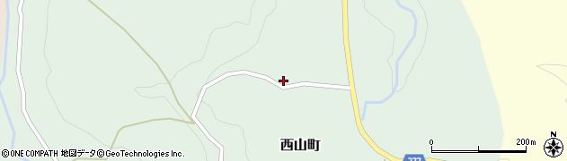 石川県輪島市西山町（ト）周辺の地図