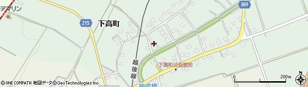新潟県刈羽郡刈羽村下高町1144周辺の地図