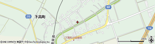 新潟県刈羽郡刈羽村下高町1569周辺の地図