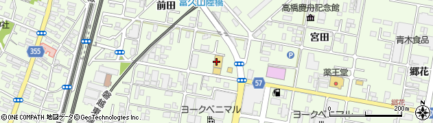 コメリハード＆グリーン富久山店周辺の地図