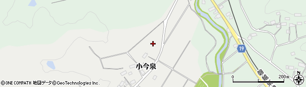 福島県田村市船引町椚山（小今泉）周辺の地図