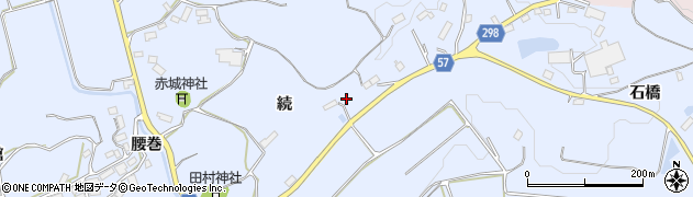 福島県郡山市阿久津町（続）周辺の地図