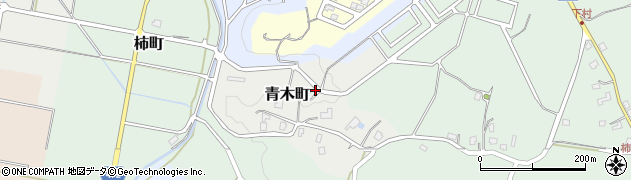 新潟県長岡市青木町周辺の地図