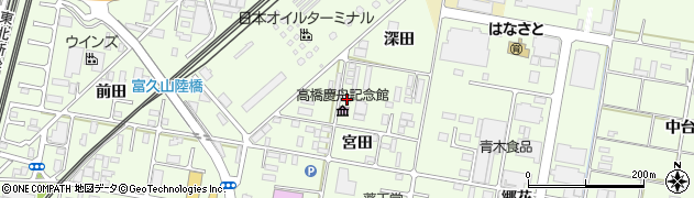 高橋慶舟記念館周辺の地図