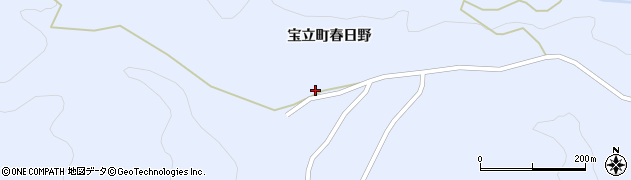 石川県珠洲市宝立町春日野ヘ41周辺の地図