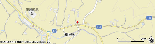 福島県田村市船引町芦沢（朴橋）周辺の地図