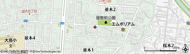 小田内鍼療院周辺の地図