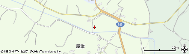 福島県田村市船引町永谷（下永谷）周辺の地図