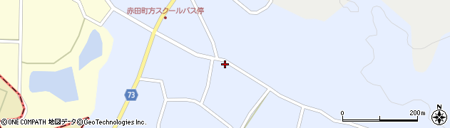 新潟県刈羽郡刈羽村赤田町方711周辺の地図