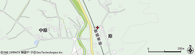 福島県田村市大越町下大越原46周辺の地図