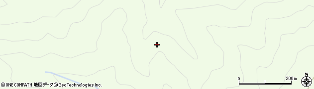 福島県金山町（大沼郡）滝沢（茶臼ヶ玉）周辺の地図