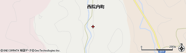 石川県輪島市西院内町（ヘ）周辺の地図