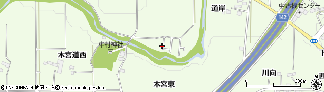 福島県郡山市片平町前河原周辺の地図
