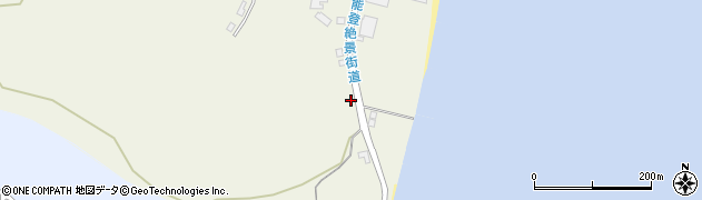 石川県珠洲市上戸町（南方井）周辺の地図