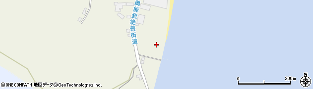 石川県珠洲市上戸町（南方は）周辺の地図