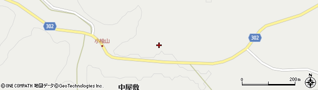 福島県田村市常葉町小檜山4周辺の地図