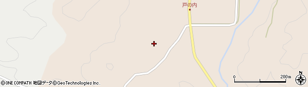 福島県田村市常葉町堀田（戸ノ内）周辺の地図