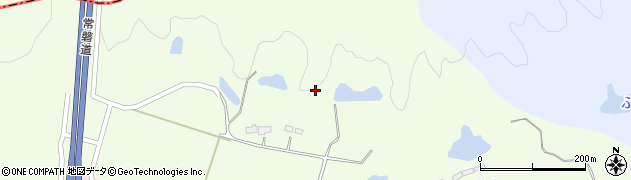 福島県大熊町（双葉郡）下野上（北向）周辺の地図