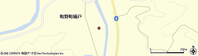 石川県輪島市町野町桶戸ロ周辺の地図