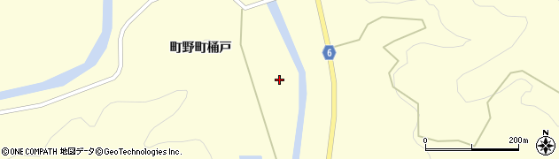 石川県輪島市町野町（桶戸ロ）周辺の地図