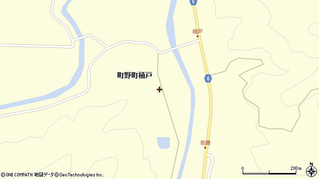 〒928-0216 石川県輪島市町野町桶戸の地図