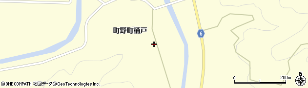 石川県輪島市町野町桶戸周辺の地図
