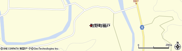 石川県輪島市町野町（桶戸ホ）周辺の地図