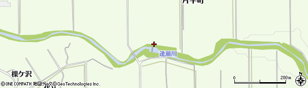 福島県郡山市片平町（下川原向）周辺の地図