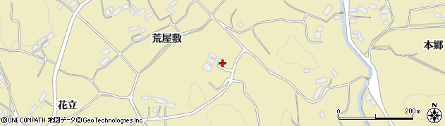福島県田村市船引町芦沢（寺ノ下）周辺の地図