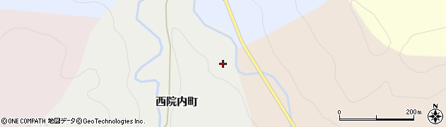 石川県輪島市西院内町ニ周辺の地図