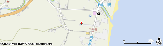 石川県珠洲市上戸町（南方い）周辺の地図