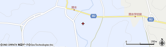 福島県田村市常葉町関本反田周辺の地図