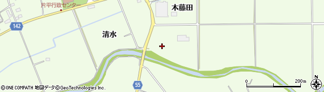 福島県郡山市片平町御繕淵周辺の地図