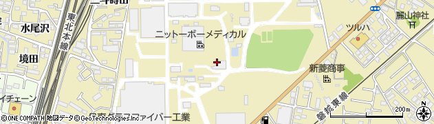 日東紡績株式会社　富久山事業センター周辺の地図