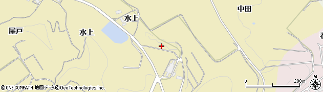 福島県田村郡三春町鷹巣水上111周辺の地図
