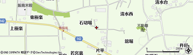 福島県郡山市片平町（石切場）周辺の地図