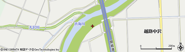 新潟県長岡市福田町周辺の地図