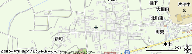 福島県郡山市片平町（中町）周辺の地図
