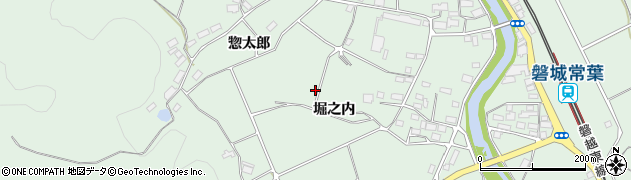 福島県田村市船引町今泉（堀之内）周辺の地図