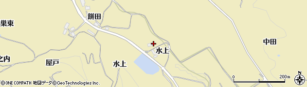 福島県田村郡三春町鷹巣水上5周辺の地図