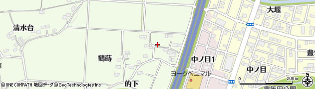 福島県郡山市片平町（鍛治田）周辺の地図