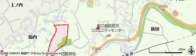 福島県三春町（田村郡）上舞木（戸ノ内）周辺の地図