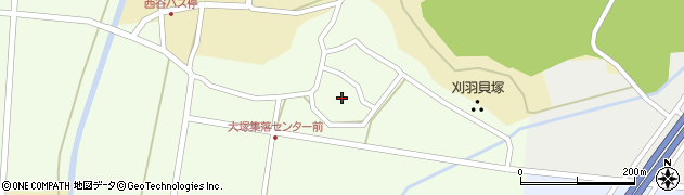 新潟県刈羽郡刈羽村大塚1192周辺の地図