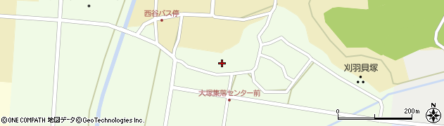 新潟県刈羽郡刈羽村大塚1163周辺の地図
