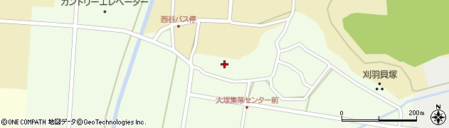 新潟県刈羽郡刈羽村大塚1158周辺の地図
