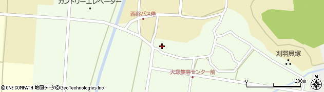 新潟県刈羽郡刈羽村大塚1149周辺の地図