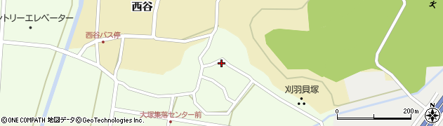 新潟県刈羽郡刈羽村大塚1235周辺の地図