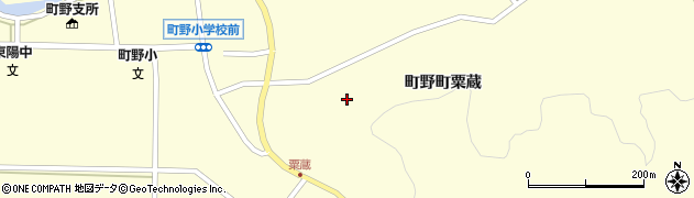 石川県輪島市町野町（鈴屋リ）周辺の地図