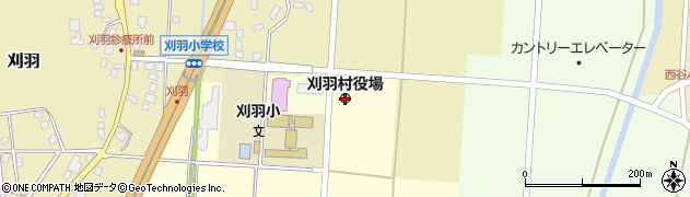 新潟県刈羽村（刈羽郡）周辺の地図
